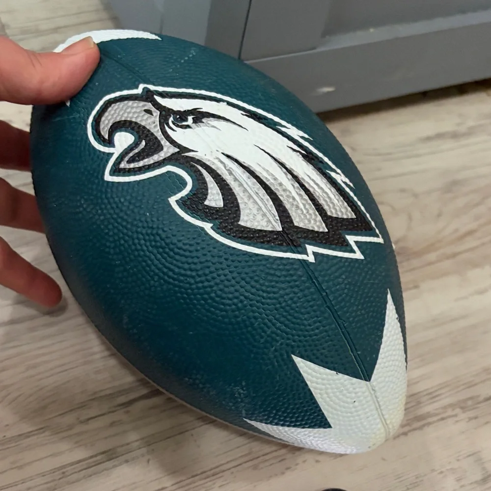 Teal  Philadelphia Eagles Small Football - Picture 6 of 6